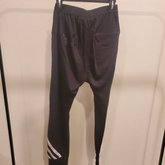 Y-3 Black and White Pants - Picture 6 of 8